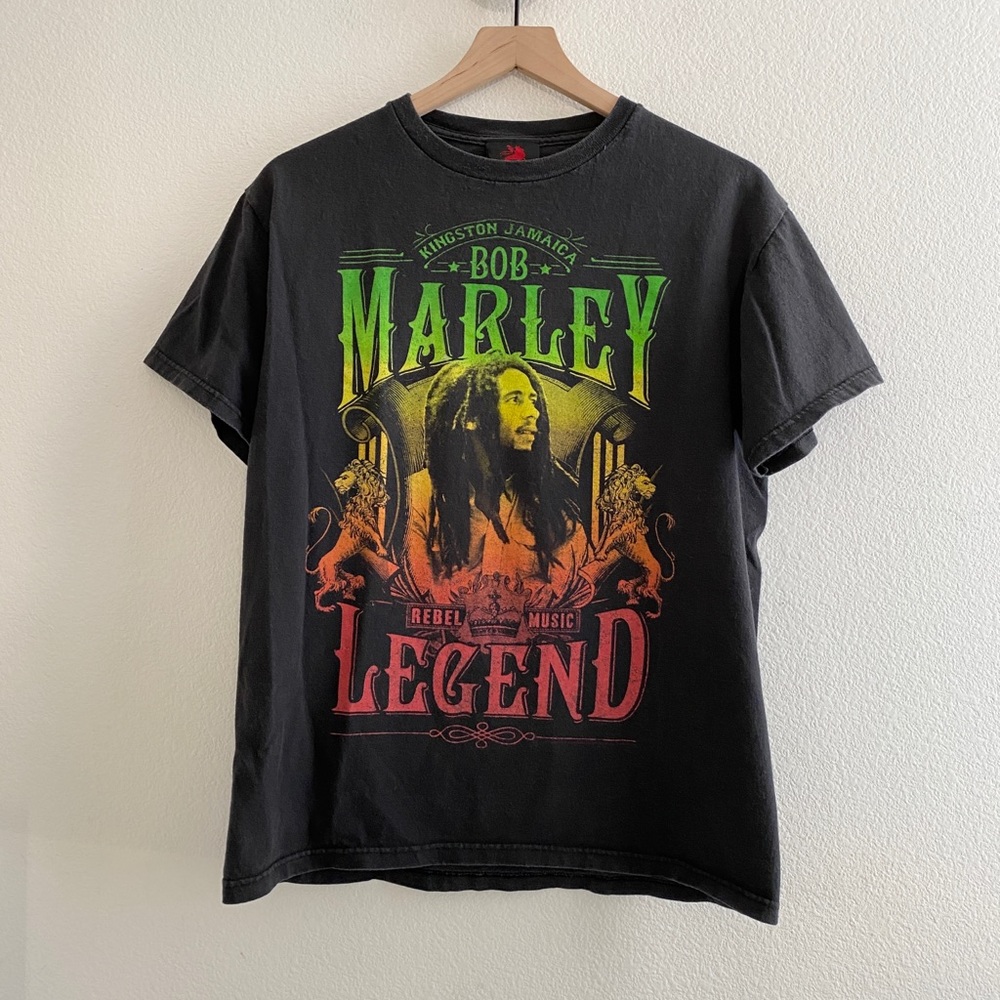 Bob Marley Legend Graphic Shirt by Zion Rootwear